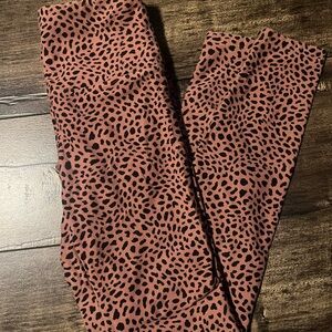 PINK Victoria's Secret Animal Print Leggings